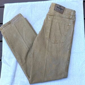 Men’s Tan Wrangler jeans